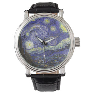 Stjärnenatt av Vincent van Gogh Armbandsur