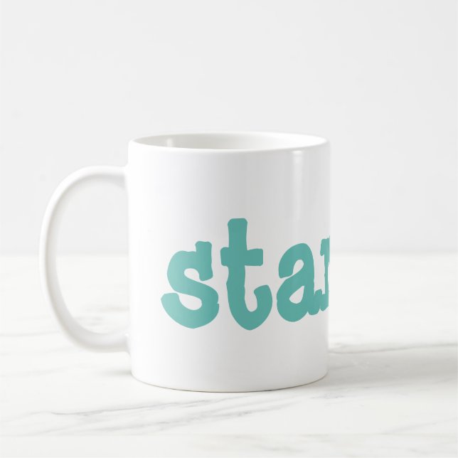 stjärnfisk kaffemugg (Vänster)