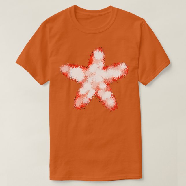 stjärnfisk t shirt (Design framsida)