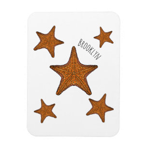 Stjärnfiskens tecknad magnet