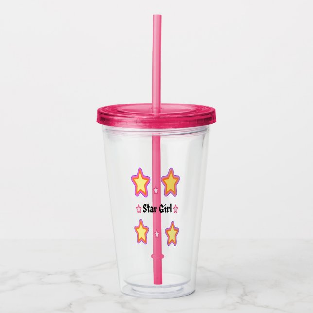 Stjärnflicka Take Away Mugg (Framsida)