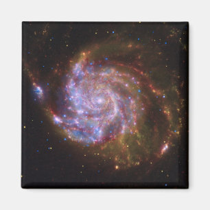 Stjärnfödelse i pariserhjulet: Galaxen M101 Magnet