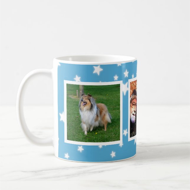 Stjärnfoto 3 kaffemugg (Vänster)