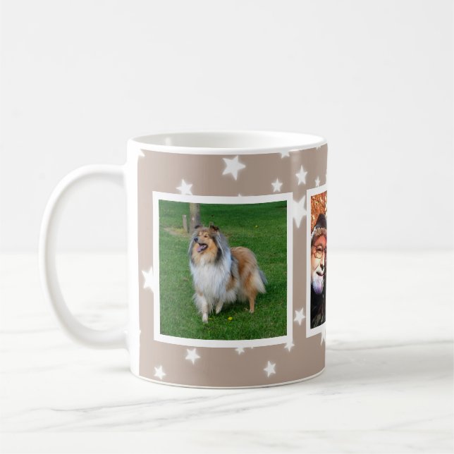 Stjärnfoto 3 kaffemugg (Vänster)