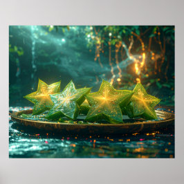 STJÄRNFRUKT - EXOTISKA FRUKTER POSTER