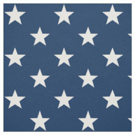 Stjärnfyllda 1 1/2" stjärnor blåa USA Tyg