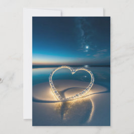 Stjärnglas: Crystal Starry Natten Bröllop in Inbjudningar