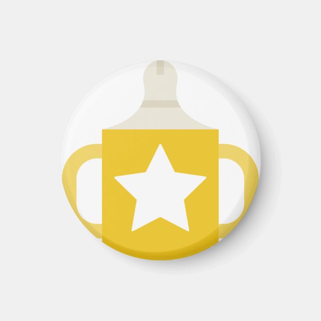 stjärnig sippy kopp magnet (Framsidan)