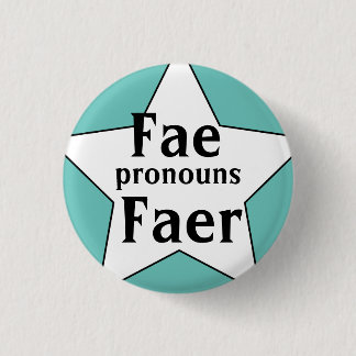 Stjärniga Fae Faer Pronomen Knapp