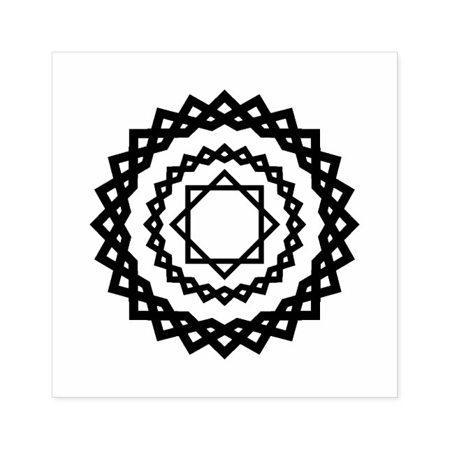 Stjärnillustration Stämpel (Tryck)
