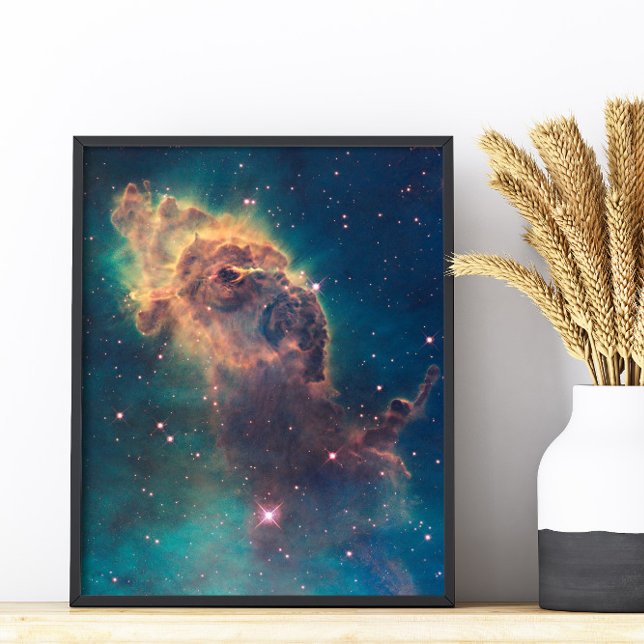Stjärnjet i Carinanebulosan Print Poster (Jet in Carina Print)