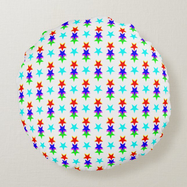 Stjärnjusteringen Rund Kudde (Baksidan)