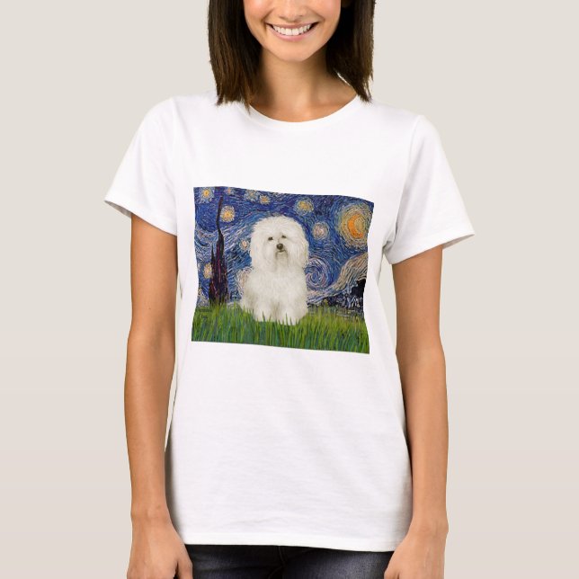 Stjärnklar natt - Bolognese 1 Tee Shirt (Framsida)