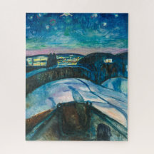Stjärnklar natt | Edvard Munch | Fototryck