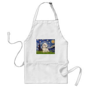 Stjärnklar natt - Shih Tzu (Y) Förkläde