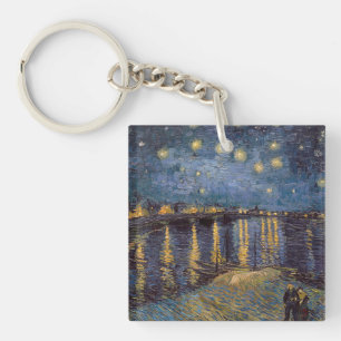 Stjärnkväll över Rhônefloden av Vincent Van Gogh