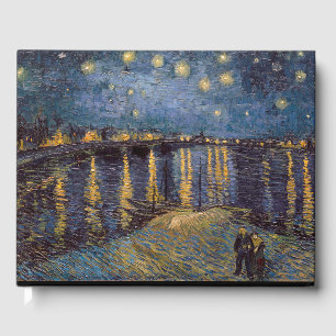 Stjärnkväll över Rhônefloden av Vincent Van Gogh Gästböcker