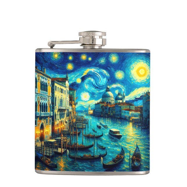 Stjärnkväll Venedig Italien Fickplunta (Framsidan)