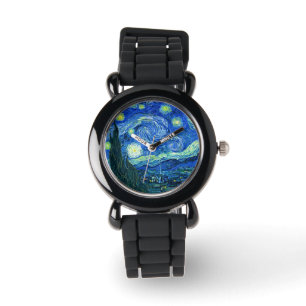 Stjärnkvällen av Van Gogh Armbandsur
