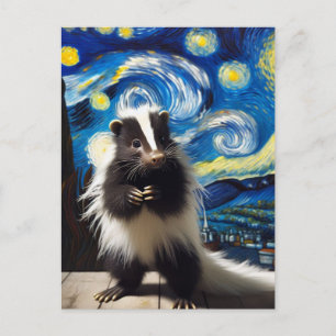 Stjärnkvällens Skunk Vykort