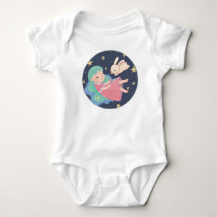 Stjärnkvällskanin & Flickillustration T Shirt