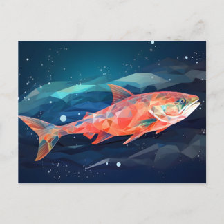 Stjärnlax - vykort
