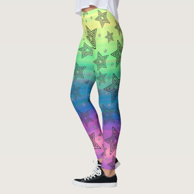 Stjärnleggings Leggings (Vänster)