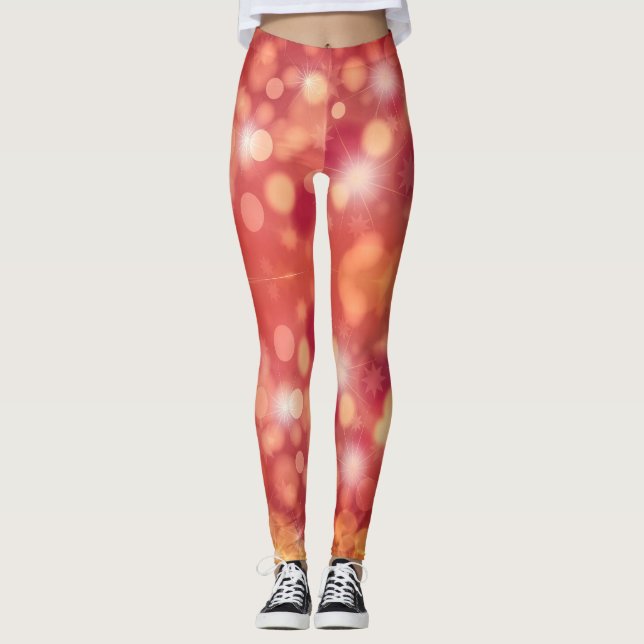 Stjärnleggings Leggings (Framsida)