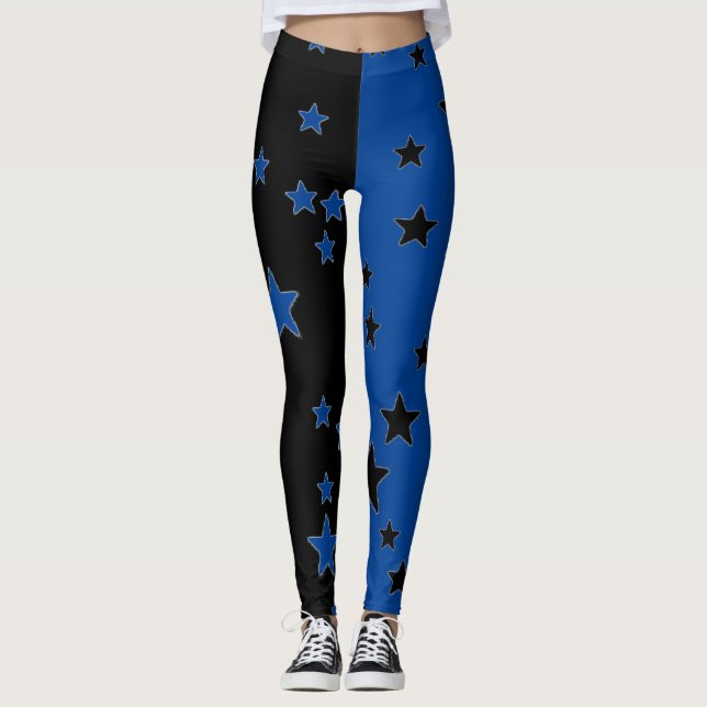 Stjärnleggings Leggings (Framsida)