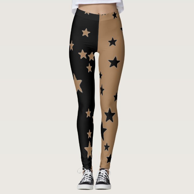 Stjärnleggings Leggings (Framsida)