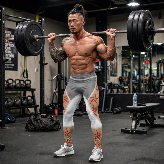 Stjärnlinjer Leggings (Skapare uppladdad)