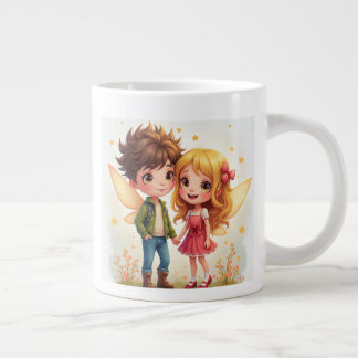 Stjärnljus-fé Mugs Jumbo Mugg