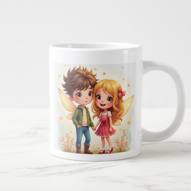 Stjärnljus-fé Mugs Jumbo Mugg (Höger)