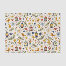 Stjärnljus Folk Mönster