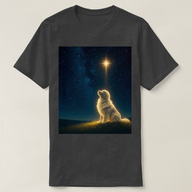 Stjärnljus Newfoundland T Shirt (Design framsida)