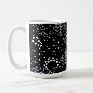 Stjärnljus Sidenpressad flaskdesign Kaffemugg
