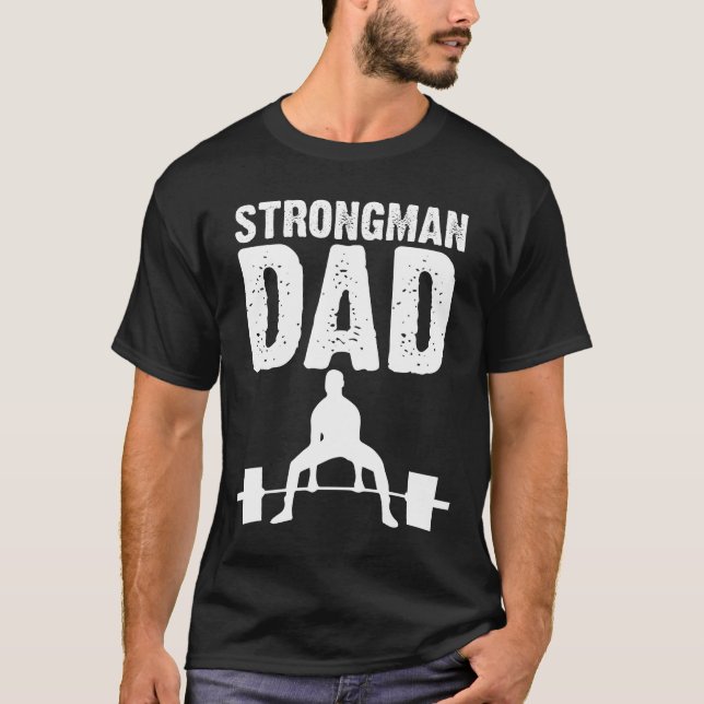 Stjärnman Fars dag Gift T Shirt (Framsida)