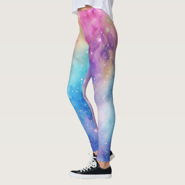 Stjärnmönstrade Leggings (Vänster)
