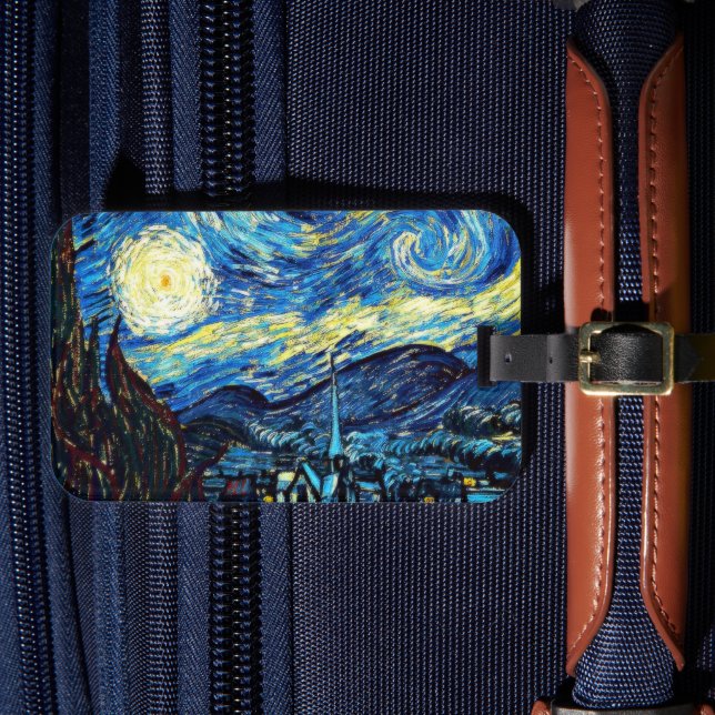 Stjärnnatt av Vincent van Gogh, Bagagebricka (Framsida Insitu 4)