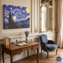 Stjärnnatt av Vincent van Gogh