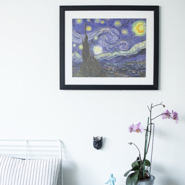 Stjärnnatt av Vincent van Gogh Poster (Skapare uppladdad)
