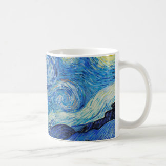 stjärnnatten 1889 av vincent van gogh kaffemugg