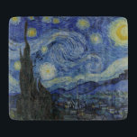 Stjärnnatten (Vincent van Gogh) (Berömd Art)<br><div class="desc">Den här utformningen har en berömd som målas av den nederländske postimpressionisten Vincent van Gogh (1853-1890). Det skildrar synen från det öster-vända fönstret på hans asylrum på Saint-Rémy-de-Provence alldeles före soluppgången. van Gogh lade också till en imaginär by på scenen. "Starry Natt" är en av de mest kända målningarna i...</div>