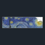 Stjärnnatten (Vincent van Gogh) (Berömd Art) Bildekal<br><div class="desc">Den här utformningen har en berömd som målas av den nederländske postimpressionisten Vincent van Gogh (1853-1890). Det skildrar synen från det öster-vända fönstret på hans asylrum på Saint-Rémy-de-Provence alldeles före soluppgången. van Gogh lade också till en imaginär by på scenen. "Starry Natt" är en av de mest kända målningarna i...</div>