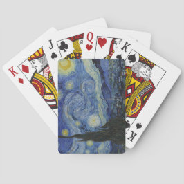 Stjärnnatten (Vincent van Gogh) (Berömd Art) Casinokort