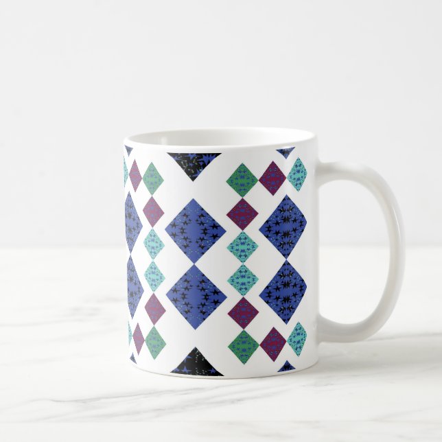 Stjärnor Diamanter Kaffemugg (Höger)