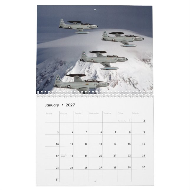 Stjärnor för skytte T-33 Kalender (Jan 2027)