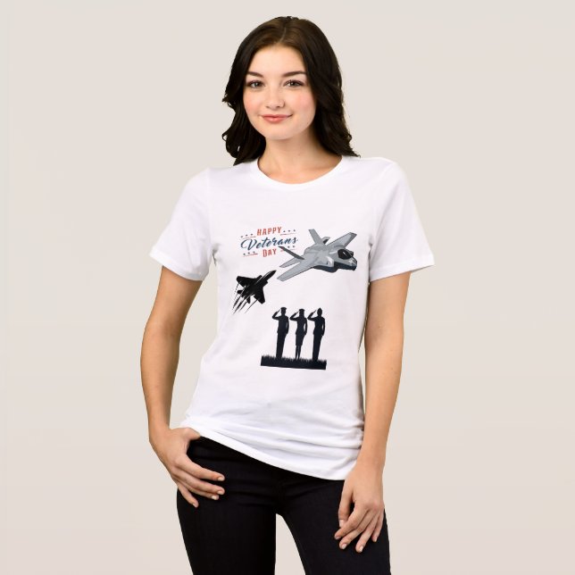 Stjärnor för uppoffring vita t shirt (Framsida Full)