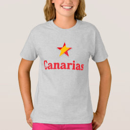 Stjärnor från Spanien – Kanarieöarna T Shirt
