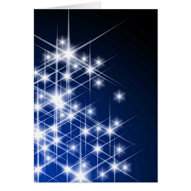 Stjärnor Hälsningskort (Framsidan)